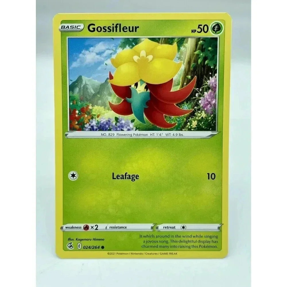 Gossifleur 024/264 Fusion Strike Non-Holo Pokémon TCG Mint Unplayed
